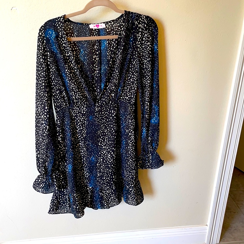 Women’s ruffle skirt dress